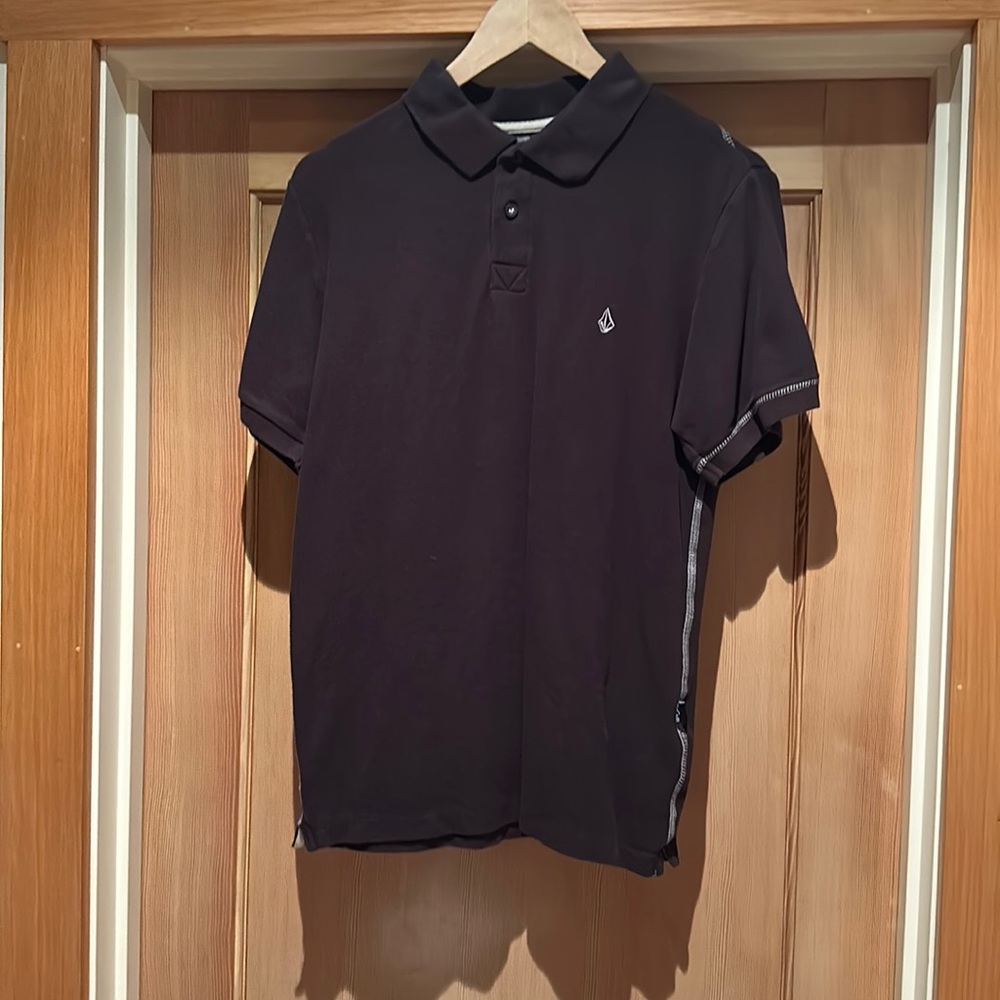 Volcom Men’s Medium Brown Polo Shirt